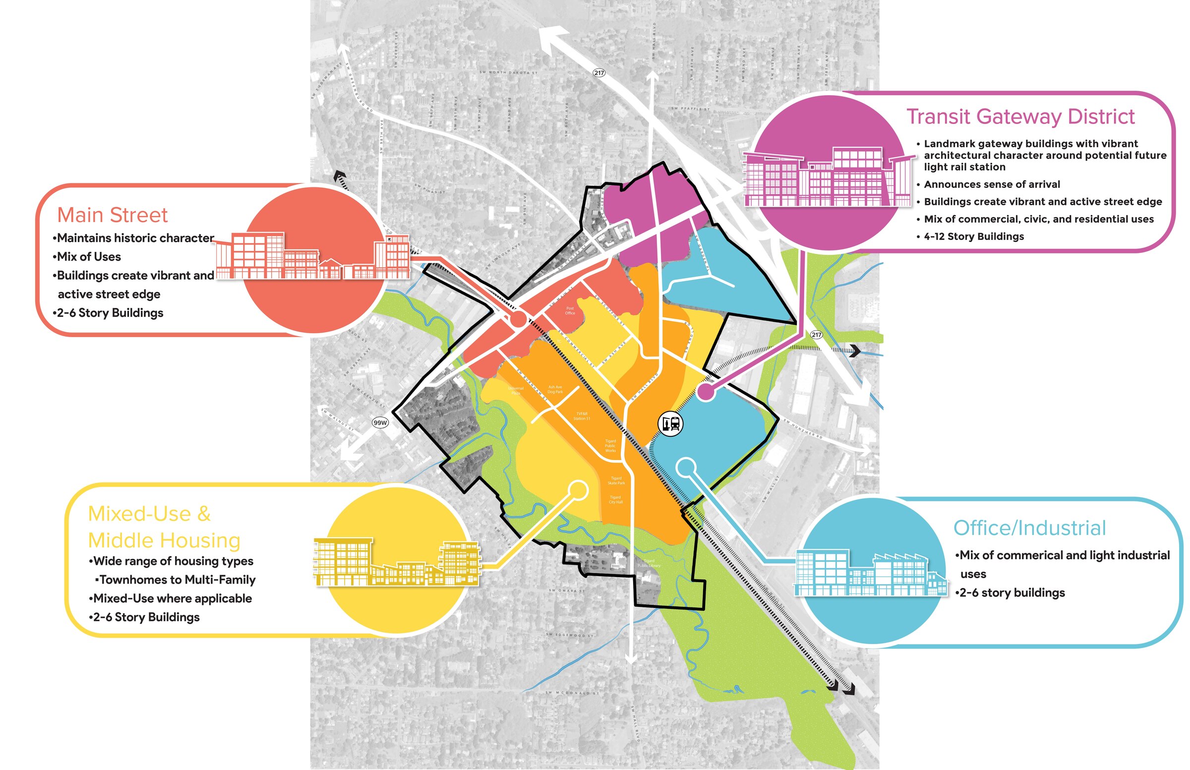 Downtown Framework Plans | SERA Architects